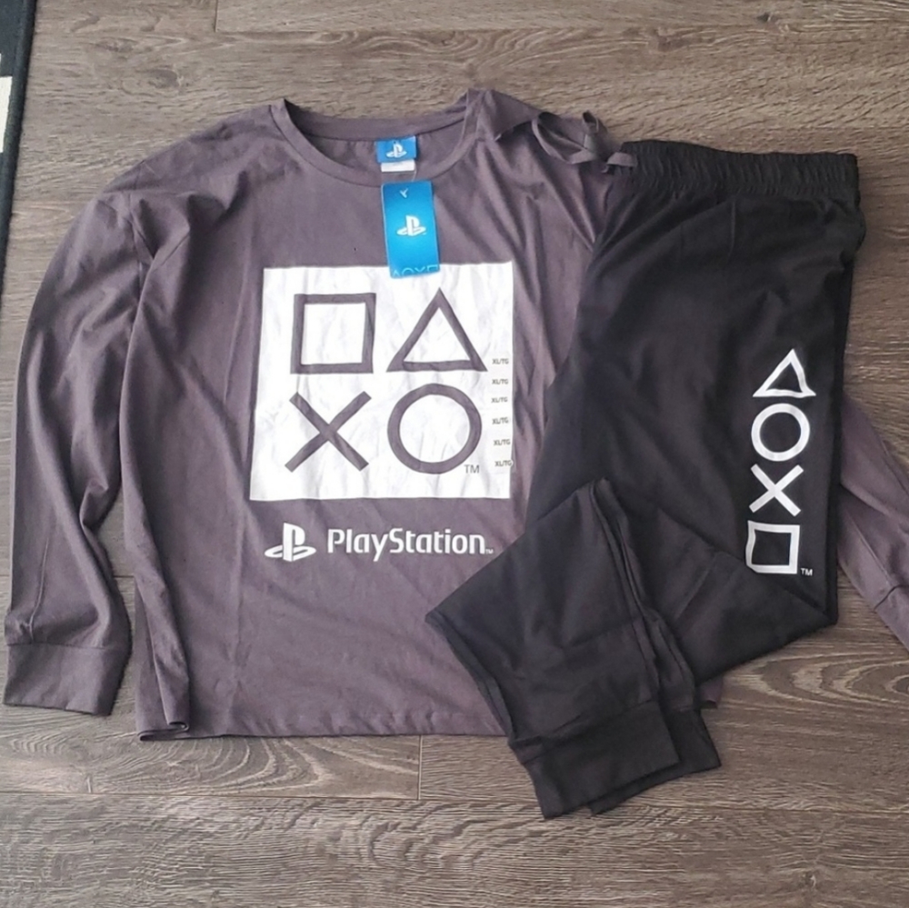 Ladies Medium Playstation Pajama set - Brand New with Tags - Loungewear